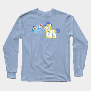 Rainbow Dash taunting guards Long Sleeve T-Shirt